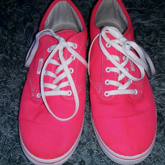 Vans Shoes - hot pink vans